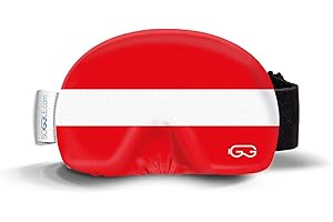 SOGGLE Gafas de esquí con funda de microfibra (tamaño único)