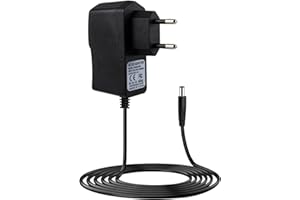 NGUIT 9V Gitarre Pedal Netzteil Adapter für Pedal Effekte E-Gitarre Universal Außen Positiv und Innen Negativ Adapter Kompatibel mit Boss Behringer Donner für Stompbox Wandladegerät