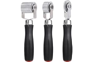 Rustark 3Pcs Car Sound Deadening Rollers Set, 3 Different Sizes Auto Soundproofing Sound Insulation Tools Sound Deadener Rollers for Car Noise Sound Deadening Installation (6mm 20mm 40mm)