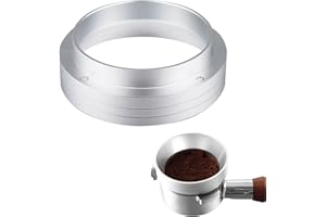 AILELAN Anillo Dosificador Cafe, 54mm Embudo Dosificador Magnético Anillo de Embudo Dosificador, Compatible con Portafiltro 54mm, Embudo Cafetera Accesorios Para Máquinas de Café para Barista, Cafetería