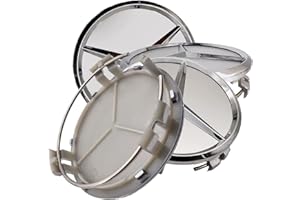 WENINETIES Compatible with 4 Tappi Coprimozzo Compatibili Mercedes-Benz per diametro 60mm Borchie Per cerchi Lega Logo