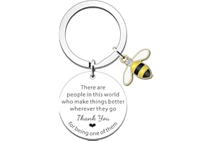 FMCC Leaving Gifts for Colleague Women Keyring Sorry Your Leaving Gifts New Job Gifts Retirement Gifts for Women Thank You Gifts for Nurse Teacher Mentor There Are People In This World