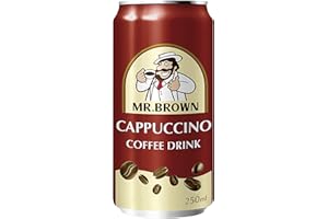MR BROWN Mr. Brown Cappuccino Coffee Drink, inkl. Pfand, 24er Pack (24 x 250 ml)