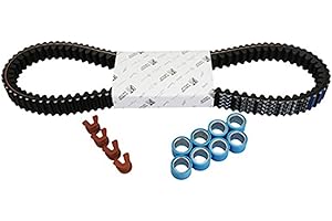 KIT TRANSMISSION (COURROIE, GALETS, GUIDES) ORIGINE PIAGGIO 500 MP3 2011>, BEVERLY 2005>, X10 2012>-GILERA 500 NEXUS 2006>, FUOCO 2007>-APRILIA 400-500 SCARABEO 2006> -1R000437-