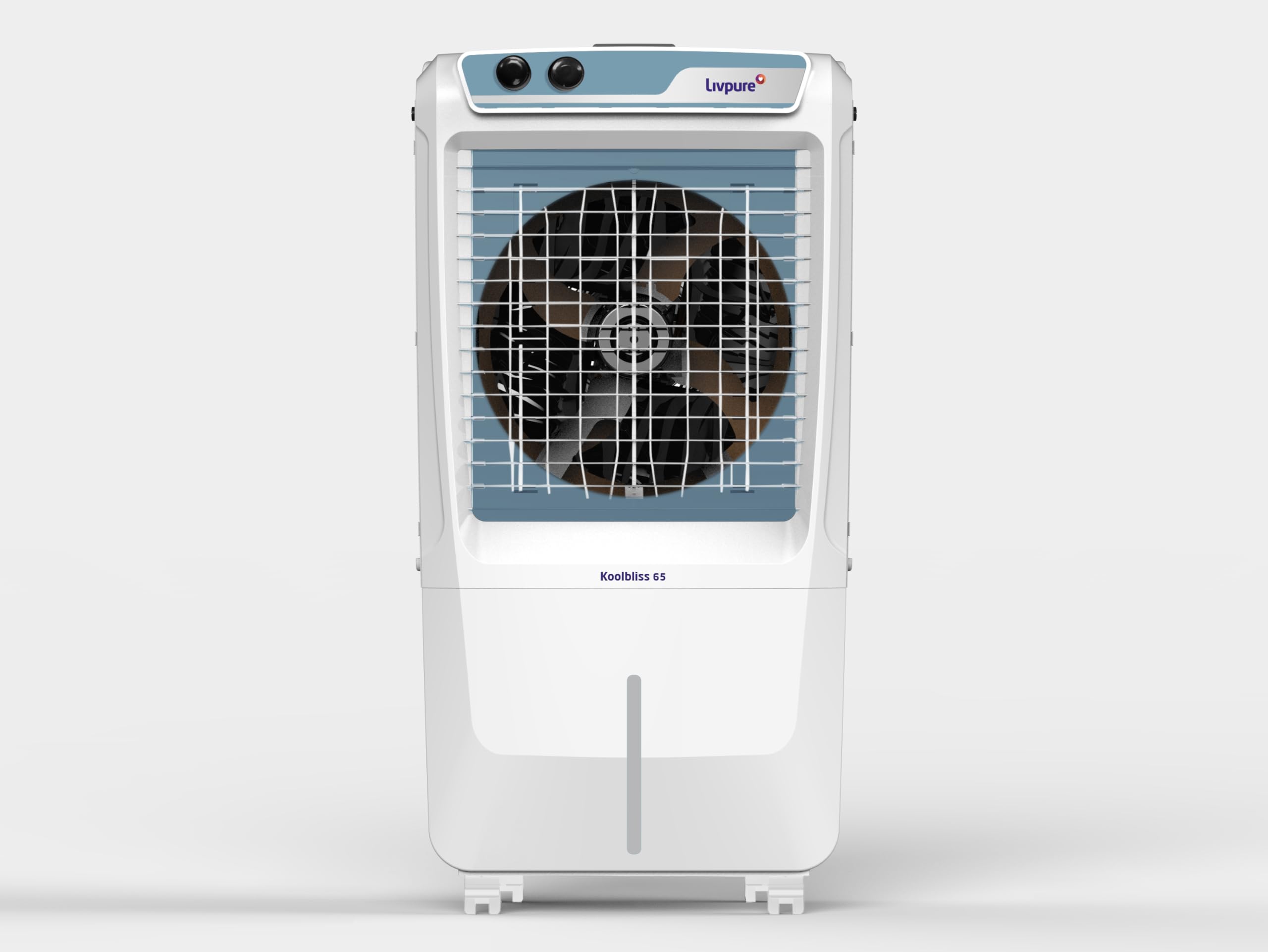 Livpure Koolbliss Desert Air Cooler- 65L | Cooler with High Air Delivery, Ice Chamber, Honeycomb Pads, Sturdy Wheels | Room C