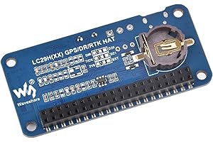 Waveshare LC29H Series Dual-Band GPS Module for Raspberry Pi, Dual-Band L1+L5 Positioning Technology, Supports RTK Rover to Realize High-Precision Centimeter-Level Positioning