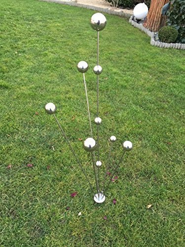 Gartenstecker „Simply2013“ Edelstahlstele / Skulptur - 3