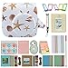 Produktbild Für Fujifilm Instax Mini 9 / Mini 8 Zubehör, Goocor 15 in 1 Kamera Bundles Set Include Case / Album / Selfie Objektiv / 6 Farben Filter / Wandbehang Frames / Film Frames / Border Aufkleber / Corner Aufkleber / Stift ETC (Sterne)