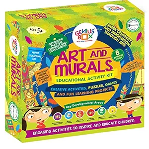 Genius Box Learning STEM Toy for 5+ Year Age: Art and Murals DIY,Activity Kit, Learning Kit, Educational Kit
