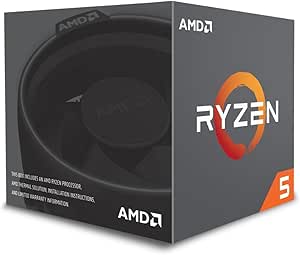 AMD YD260XBCAFBOX Ryzen 5 2600X Processor with Wraith Spire Cooler
