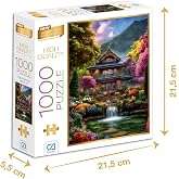 Japon Bah&ccedil;esi 1000 Par&ccedil;a 2,2mm Kalınlık 48x68cm Profesyonel Hobi Puzzle Yapboz Serisi