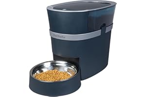 PetSafe Smart Feed – Distributeur de Nourriture Intelligent pour Animaux, 2e génération, 24 Tasses, appli Wi-FI et Alexa compatibles, précommande Amazon Dash activée