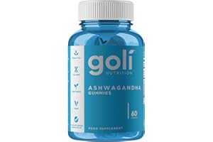 Goli Ashwagandha KSM-66 Gummies | Stress, Sleep & Mood Support | Mixed Berry | Vitamin D, Vegan, Plant Based, Non-GMO, Gluten Free, Gelatin Free | Relax. Restore. Unwind. | 60 Gummies