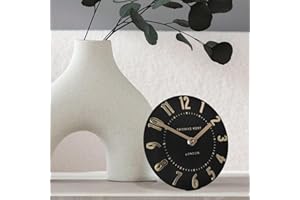 Thomas Kent London Mulberry Noir Small Mantel Clock
