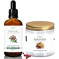 Gunja Oil and Lepa for Hair Growth and alopecia (Combo) |Natural detoxified abrus precatorius seeds oil & hair mask | For Men and Women.