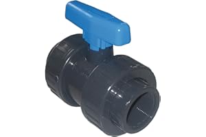 LionFlex PVC Fittings Verbinder Verbindungsstücke (PVC Kugelhahn 1 1/2")