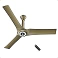 atomberg Aris Starlight Smart 1200mm BLDC Ceiling Fan with IoT & Remote | 5star | Best-in-class Air Delivery | Silent Operation | Award Winning Design | LED Underlight | 3 Year Warranty-Tuscan Gold