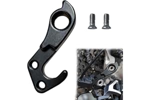 TYVOM Trek Gary Fisher Rear Derailleur Hanger Hook 322175/318610 - Cycling Gear Hanger for Rear Wheel Mechanical Shift (Black)
