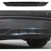 Ywooon Rear Bumper Diffuser for Tesla Model Y 2025+ Juniper, Car Rear Bumper Lower Diffuser Kit for Tesla, Glossy Black (Not 