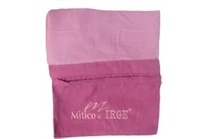 IL MITICO DI IRGE Telo Lettino Mare in Microfibra con Tasche Laterali, Elastici Antiscivolo e Cuscino Gonfiabile IRGE (Rosa)