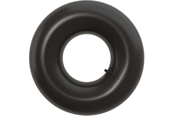 Wiltec Chambre à air 18x6.50/7.50/8.50/9.50-8 et 20x8.00/10.00-8 pour pneu de tracteur à pelouse avec Valve droite capacité de charge max. 370 kg – pour Roue Tondeuse à gazon Brouette Chariot Diable