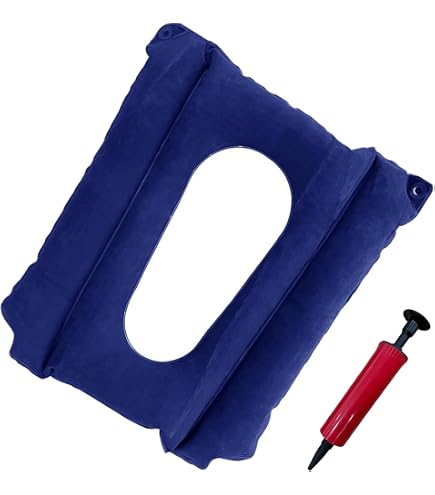 CareWave Halbmond-Kissen Anti-Dekubitus – 180x31 Cm, Blau, Wasserdicht, Für Pflege & Lagerung