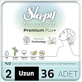 Sleepy Bio Natural Premium Plus Hijyenik Ped Mega Paket Uzun 36 Adet