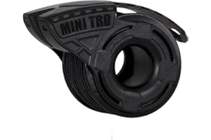 Atwood Rope MFG Micro Cord Dispenser. 125ft black 100lb test. Mini TRD