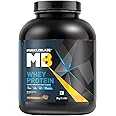 MuscleBlaze 100% Whey Protein, Ultra Premium Blend with Whey Protein Concentrate & Whey Protein Isolate, 25 g Protein per Scoop (Cafe Mocha, 2 kg / 4.4 lb)