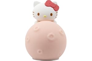 YuMe Hello Kitty & Friends Little Moon Light | Night Lamp for Kids Age 3+ | 11cm Kawaii Collectable for a Childs or Fans Bedroom | Official Sanrio Gift | Collect All 5 Cute Characters