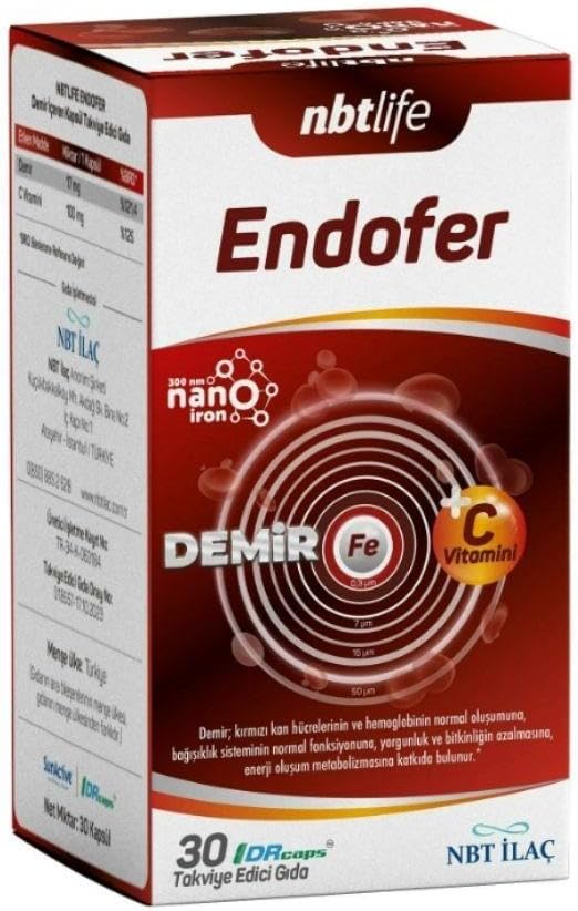 Nbt İlaç Life Endofer 30 Kapsül