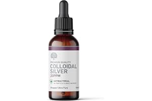NATURES GREATEST SECRET Nature’s Greatest Secret Antibacterial Colloidal Silver 20ppm Dropper Bottle 50ml | Crystal-Clear Ionic | pH 9.0 | Natural & Vegan