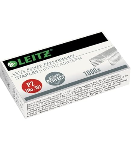 Punti Cucitrice Leitz Power Performance P4 - Acciaio Galvanizzato, Confezione 1000 Pezzi, Per Ufficio - Foto 11