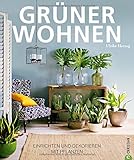 Wohnen Pflanzen: Grüner Wohnen. Einrichten und dekorieren mit Pflanzen. Wohnideen mit Zimmerpflanzen. Das eigene Zuhause stilvoll mit Pflanzen einrichten. by 