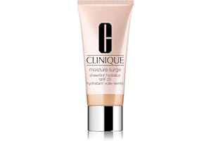 Clinique Moisture Surge Sheertint Hydrator SPF 25 | Hydrating Tinted Moisturiser Broad Spectrum SPF 25 With Hyaluronic Acid + Aloe Water | Sheer Coverage, Natural Finish, Oil-Free 40 ml.