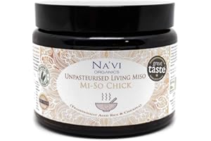 NA'VI ORGANICS Organic Traditionally Aged Chickpea (Soy Free) - Unpasteurised Living Miso (500g)