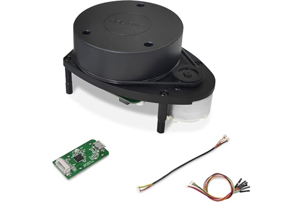 Slamtec RPLIDAR A1 2D 360 Grad 12 Meter Scanradius LIDAR-Sensorscanner zur Vermeidung Von Hindernissen und zur Navigation Von Robotern