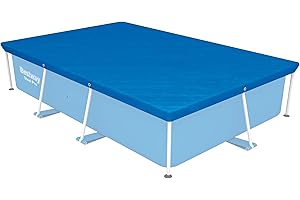 Bestway | Rectangle Pool Cover for Above Ground Pools, 2.59m x 1.70m