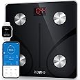RENPHO Bilancia Pesapersone, Professionale Impedenziometrica Bluetooth Digitale con App Misura Peso Corporeo, Massa Grassa, B