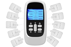 BELLIGERN 8-in-1 Tens Machine for Pain Relief Tens Machine for Labour,Period Pain Simulator for Men for Men and Women for Arthritis Sciatica,Period Cramp Simulator 8 Replacement Pads Included