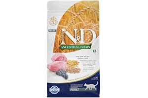 Farmina N&D nisko zbożowe kot jagnięcina i borówka ADULT 1,5 kg sucha karma (1,5 kg)