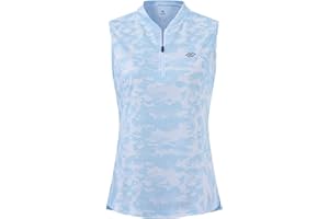 MoFiz Top Femme sans Manches Débardeur Sport T Shirt Respirant avec Fermeture éclair