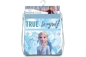 Disney Bag de la Reine des Neiges 2 42 Sac de Gym Fitness et d'exercice Enfant Jeunesse Unisexe, Multicolore, 42 cm