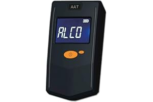 iBACheck Alcoholímetro Digital Certificado con bajo Consumo de energía y 10 memorias. Respuesta rápida y fácil de Usar…
