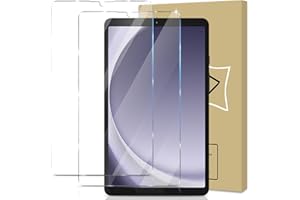 GiiYoon Lot de 2, Verre Trempé pour Samsung Galaxy Tab A9 8.7" 2023, Vitre Protecteur 9H Dureté,Film Protection écran Compatible avec Samsung Galaxy Tab A9 8.7 Pouces