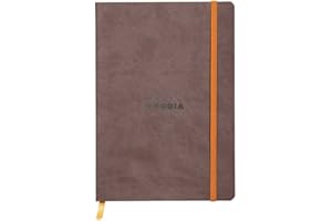 Rhodia Rhodiarama - Cuaderno de notas, tamaño A5, color chocolate