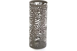 VERSA Pauwel Portaombrelli per Ingresso, Corridoio, Camera, Giardino. Portaombrelli Piccolo e Moderno, Misure (A x L x l) 49 x 19 x 19 cm, Metallo, Colore Grigio