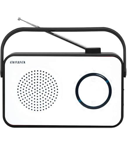 Radio DAB+/FM Thomson RT400DABBT Con Bluetooth, USB E Sveglia Doppia: Bianca, Ricaricabile