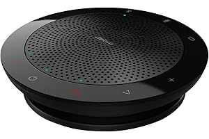 Jabra Speak 510 Konferenzlautsprecher - Microsoft zertifizierter tragbarer Lautsprecher mit USB-Anschluss - Für Laptop, Smartphone und Tablet