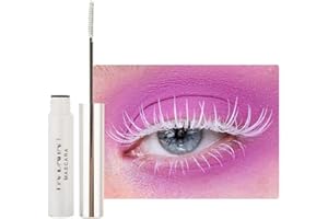 Allbestaye Bunt Wimperntusche Wasserfest Feiner Pinsel Grün Schwarz Weiß Wimpern Long-lasting